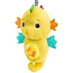 Baby Einstein Sea Dreams Seepferdchen, Einschlafhilfe mit Cry-Reply Technologie, Lichtbauch, Ozeanklängen & Klassik, Gelb