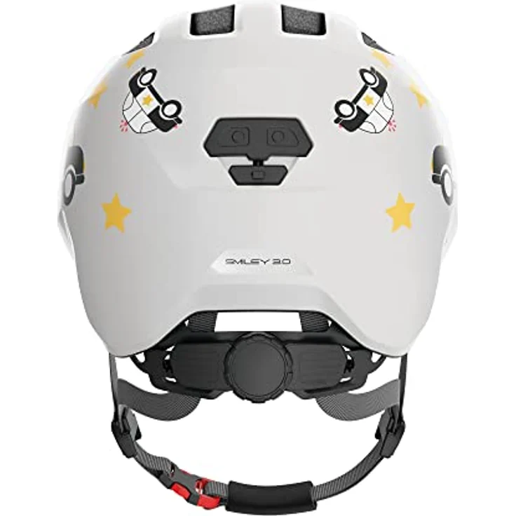 Abus Smiley 3. 0 Helm Grey Police – Bild 4