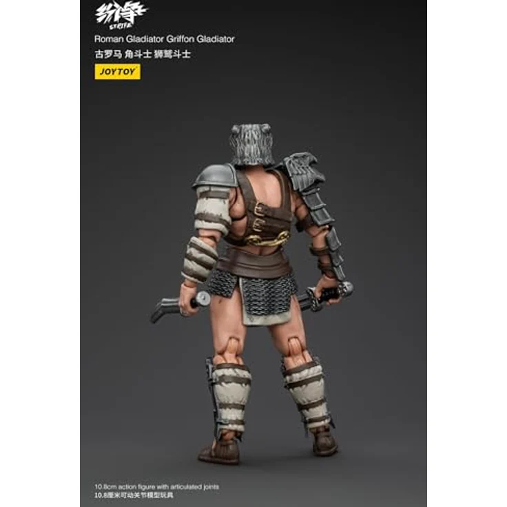 JOYTOY Strife Rome Gladiator Löwe Adler Actionfigur, 10,8 cm, Detailgetreue Sammelfigur im Maßstab 1:18 – Bild 4