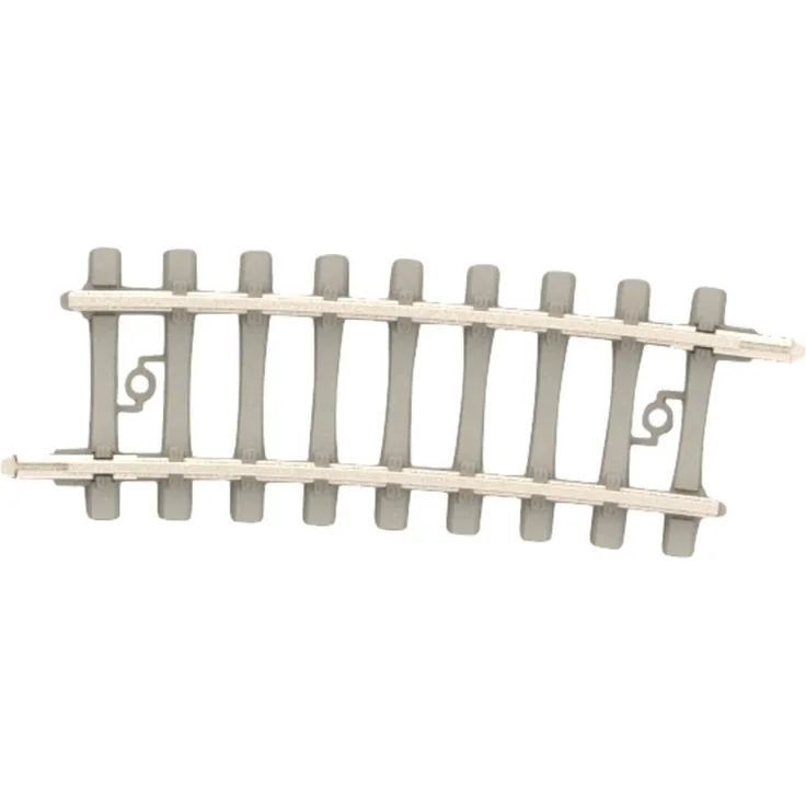 MiniTrix T14529 N Gleis Betonschwelle, gebogen 7.5° für R 2b, 10 Stück