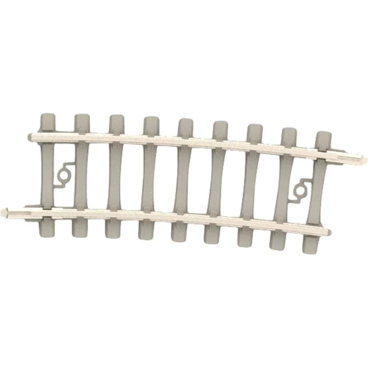 MiniTrix T14529 N Gleis Betonschwelle, gebogen 7.5° für R 2b, 10 Stück