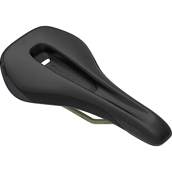 Ergon - SM Enduro Pro Ergonomischer Komfort Fahrradsattel | All Mountain, Gravity, DH und Enduro Bikes | Herren | Medium/Large | Stealth Black