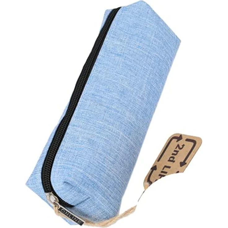 ONLINE Schreibgeräte Schlamperetui, Pencil Case 2nd Life, Material aus recyceltem PET für eine saubere Umwelt, Abmessung 20 x 5 x 6 cm – Bild 2