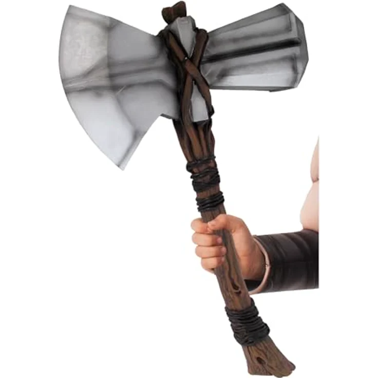Rubie's offizielles Marvel Thor Love & Thunder Film, Thor Stormbreaker Axt Kostümzubehör, Superhero Zubehör – Bild 1