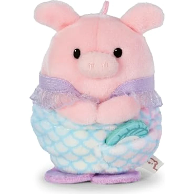 NICI Kuscheltier Set Schwein Onk, 8 cm Plüsch mit Meerjungfrauenkostüm in Geschenkbox, rosa – Bild 4