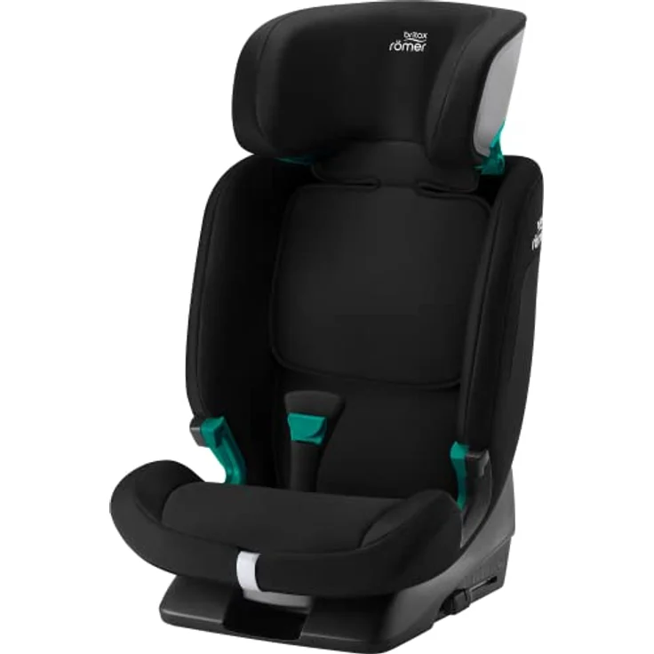 BRITAX RÖMER Kindersitz EVOLVAFIX, i-Size Kindersitz für Kinder 76-150 cm, Space Black, 5-Punkt-Gurt bis 22 kg, ISOFIX & Top Tether Installation – Bild 5