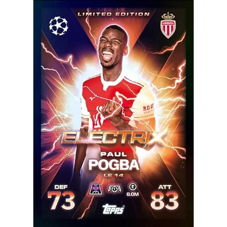 Topps Match Attax Champions League 2025/26 EXTRA, 1 Mega Tin Box mit 48 Sammelkarten und 3 LIMITED EDITION Karten, zufällige Auswahl – Bild 8