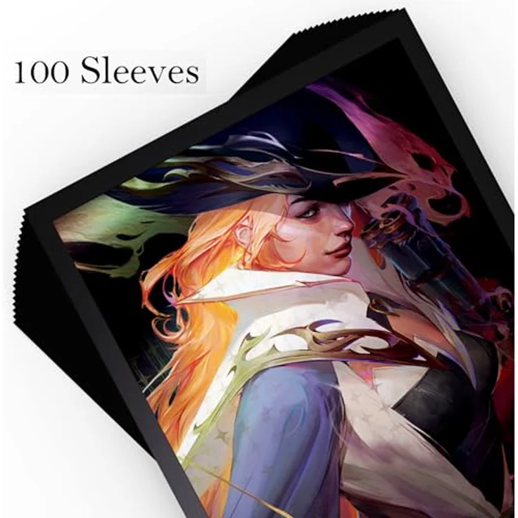 UVS Games Riftbound TCG: League of Legends Miss Fortune Art Kartenhüllen, Standardgröße, 100 Stück – Bild 2