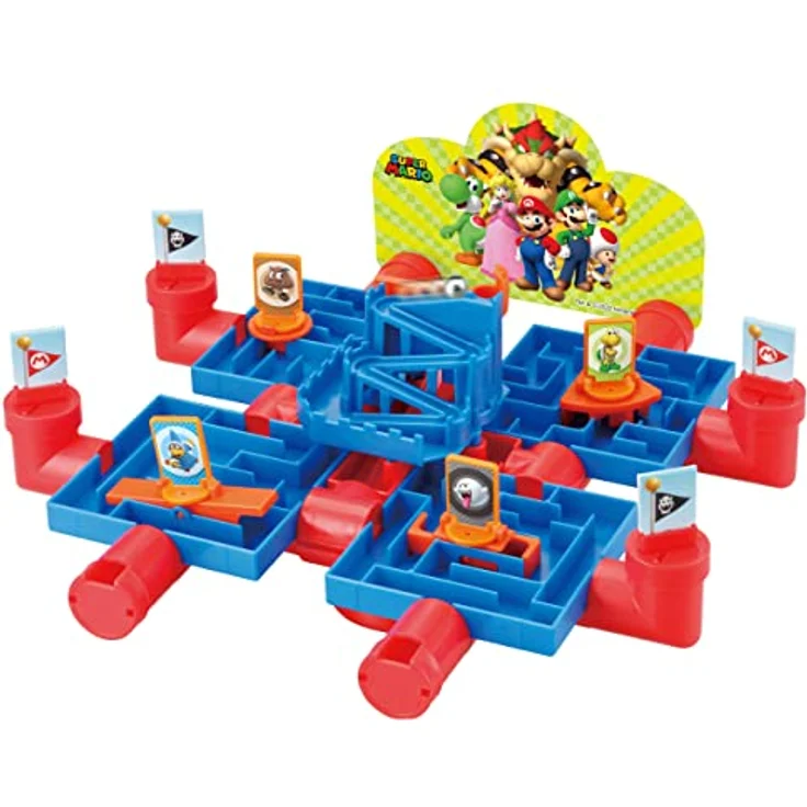 EPOCH Super Mario Labyrinth-Spiel, Actionspiel für motorische Koordination und Konzentration – Bild 4