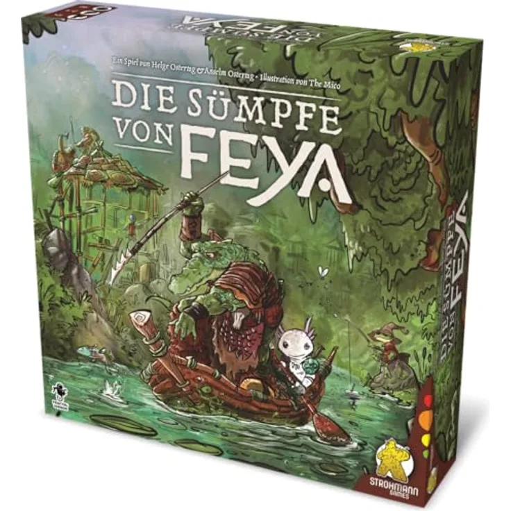 Strohmann Games Die Sümpfe von Feya, Strategisches Brettspiel für die ganze Familie