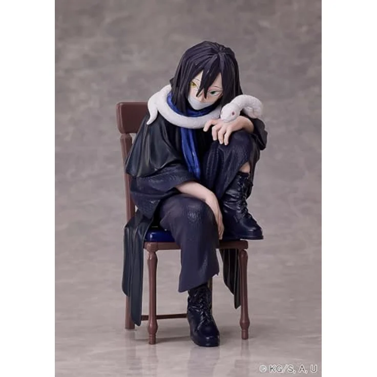 Aniplex Demon Slayer Kimetsu No Yaiba Obanai Iguro Statue, 15 cm, PVC, blau – Bild 2