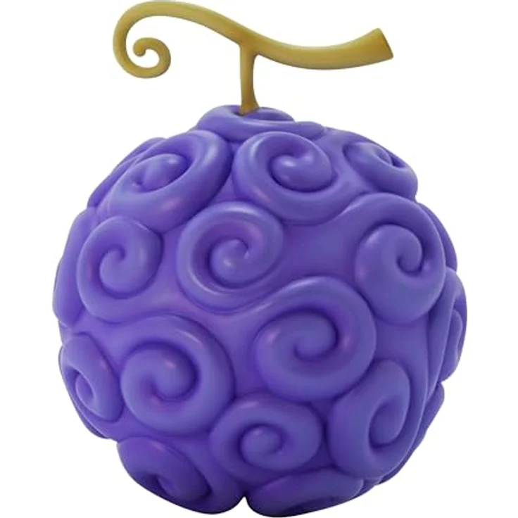 Bandai Namco Games One Piece Dekoartikel Replica Gum-Gum Fruit, lebensgroße Harznachbildung, 13 cm, tiefviolett – Bild 5