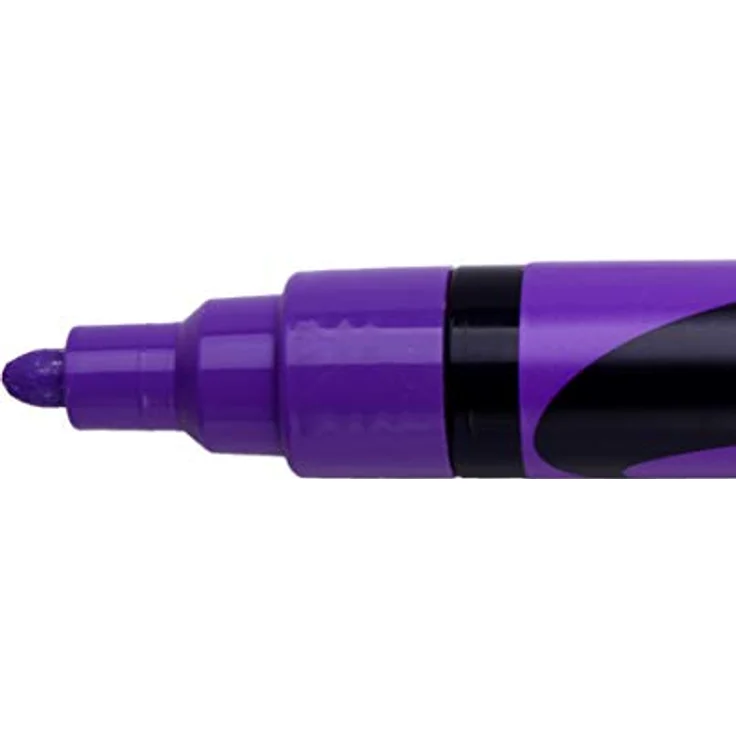 Uni Uni-Ball PWE-5M Flüssige Kreidemarker, Bunt, 8 Stück mit löschbarer Tinte – Bild 7
