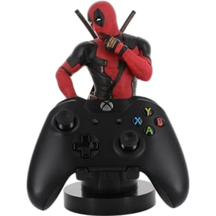 exquisite gaming Marvel Deadpool 3 Rest Cable Guy, 21 cm Kabelhalter für Smartphones und Controller, offiziell lizenziert – Bild 2