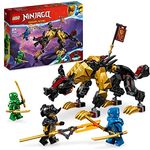 LEGO 71790 NINJAGO Jagdhund des kaiserlichen Drachenjägers, baubares Monster-Spielzeug für Kinder ab 6 Jahren, Jungs und Mädchen, posierende Fabelwesenfigur, 3 Minifiguren zum Sammeln