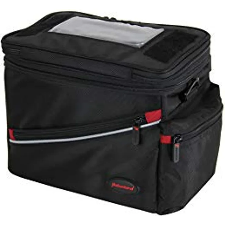 Haberland Maxi Plus Lenkertasche, schwarz, 28x22x17 cm
