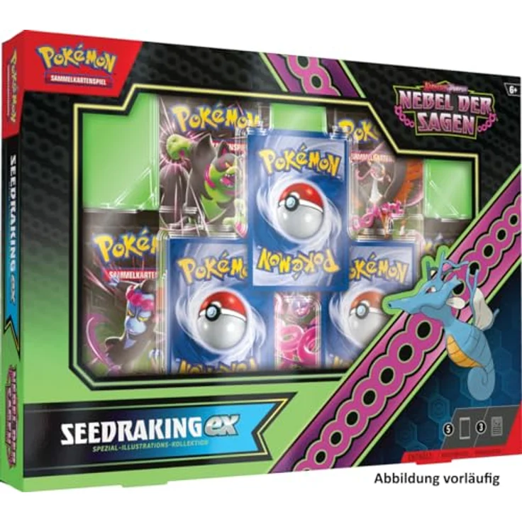 AMIGO Spiel + Freizeit GmbH POKÉMON 45924 PKM Pokémon Spezial-Illustrations-Kollektion Karmesin & Purpur Boosterpacks mit seltenen Promokarten – Bild 4