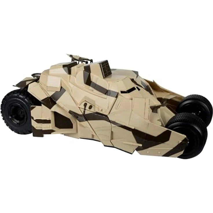 McFarlane Toys Multiverse Fahrzeug Tumbler Camouflage (The Dark Knight Rises), 45 cm, detailliertes Sammlermodell mit rollenden Rädern und Sammlerkarte – Bild 7