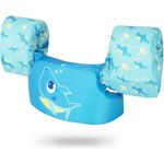 COFI 1453 Schwimmflügel für Kleinkinder (1-3 Jahre), Schwimmweste 10-19 kg, verstellbare Riemen, strapazierfähiges Material