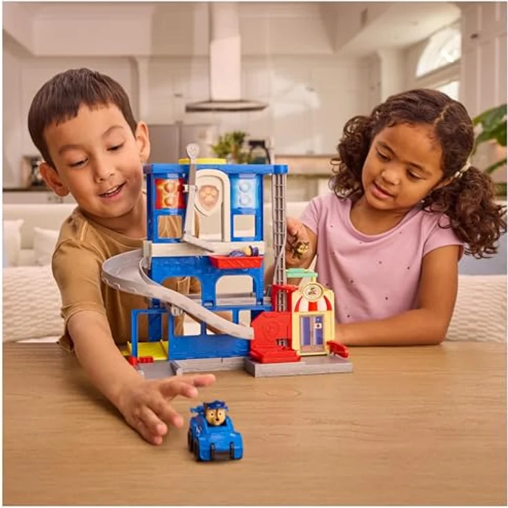 Spin Master PAW Patrol Search & Rescue HQ, Spielset mit Chase, Mayor Humdinger und Kitty, 30 cm hoch – Bild 2