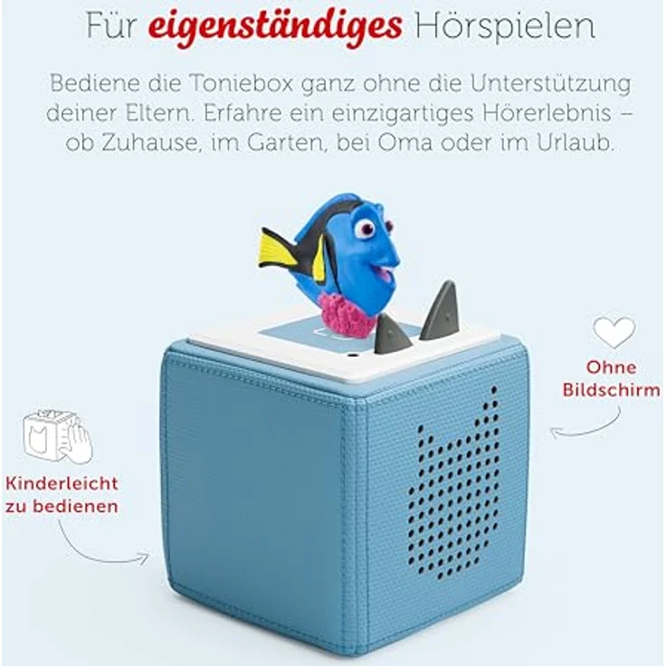 tonies Hörspielfigur Disney - Findet Dorie, spannendes Abenteuer im Meer mit Marlin, Nemo und neuen Freunden – Bild 2