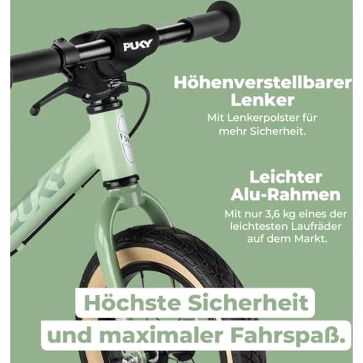 Puky LR Light Br Laufrad Alu pastel retro grün – Bild 6