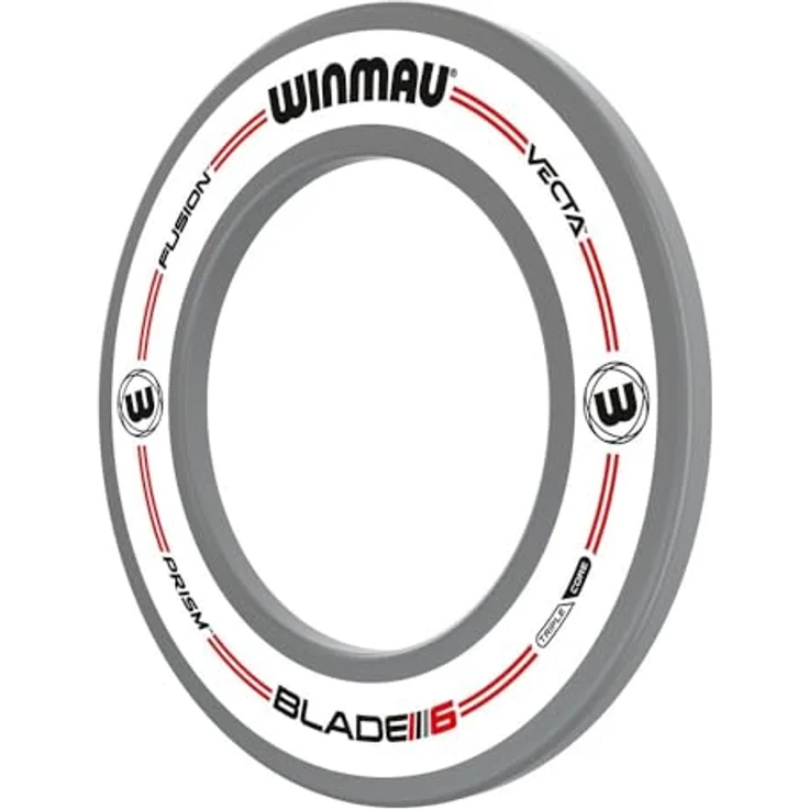 Winmau Catchring Pro-Line 4449, Auffangring für Dartspiele, weiß, Durchmesser 68 cm, Wand- und Bodenschutz – Bild 4