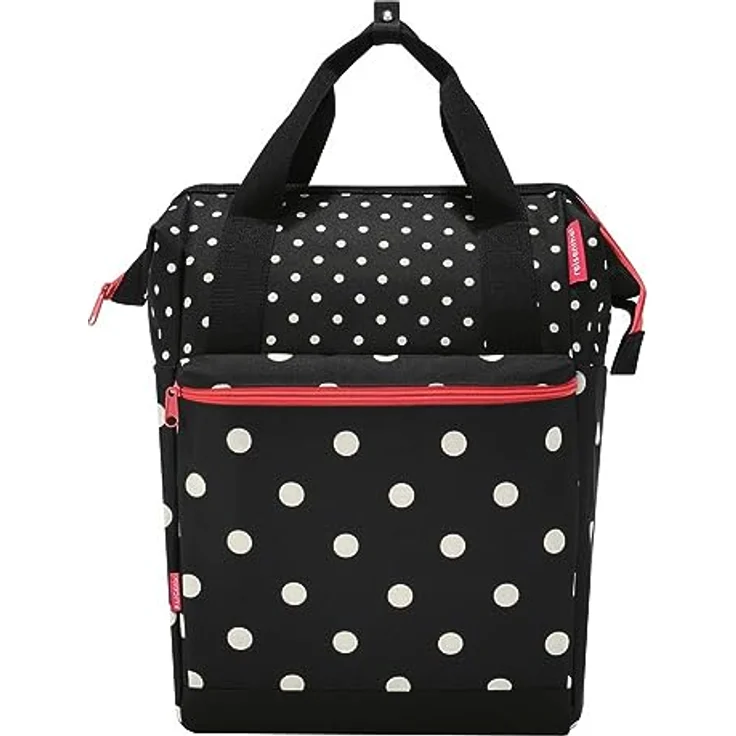 KLICKfix Gepäckträgertasche Roomy GT mixed dots Größe 40x17x25 cm 12 ltr – Bild 2