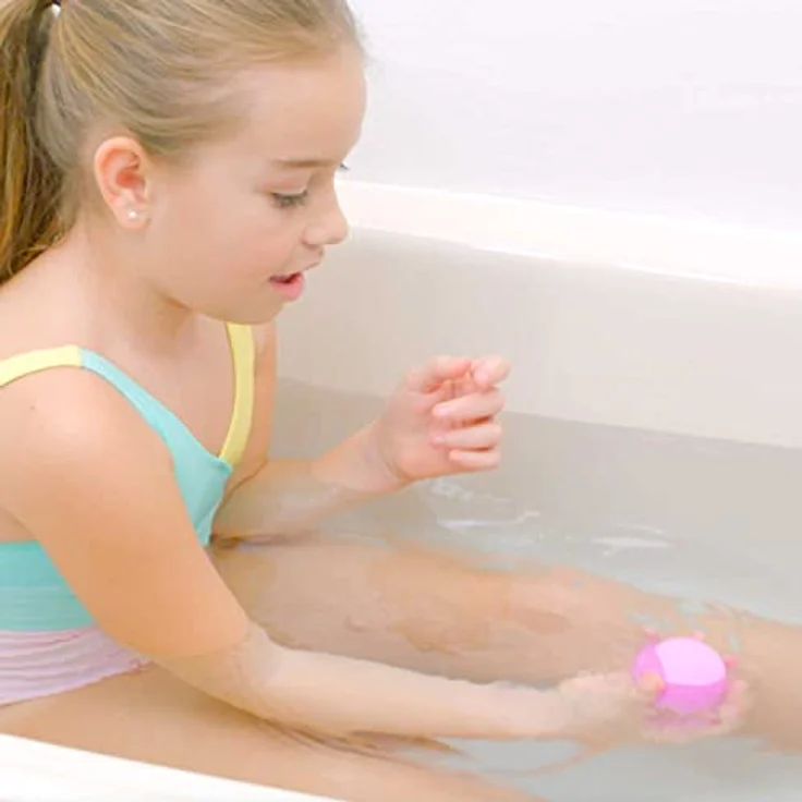 Craze INKEE Unicorn | Badebombe Kinder mit Überraschung, Badekugel 100g mit Einhornfiguren, Pop-Corn Duft - Preisvergleich – Bild 5