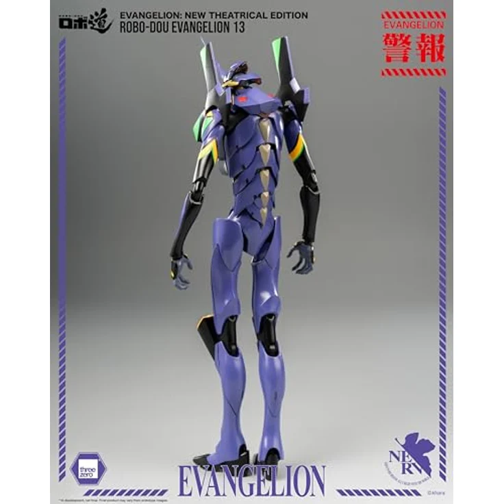 ThreeZero Evangelion 13, 28 cm Actionfigur aus "Evangelion: New Theatrical Edition" mit Zubehör in Fensterbox – Bild 11