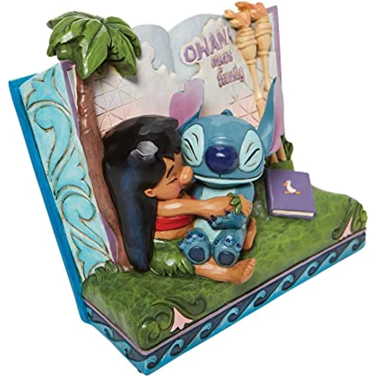 Enesco Disney Lilo & Stitch Storybook Figur, Sammelfigur aus der Disney Traditions Kollektion – Bild 8