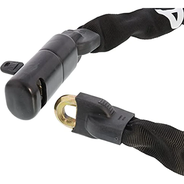 Axa Kettenschloss Linq Pro 100 100 cm D 10 mm schwarz – Bild 2