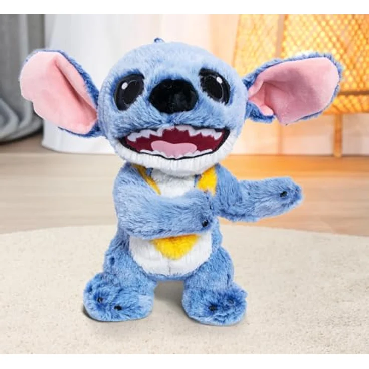 Simba Toys Disney Stitch Lei The Movie, Plüschfigur 25 cm mit Hawaiianischer Lei, offiziell lizenziert, geeignet ab 0 Monaten – Bild 7