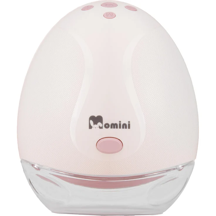 Momini TwinHarmony, kabellose elektrische Milchpumpe mit dualen 4-Phasen und 9 Intensitätsstufen, 2-in-1 Set