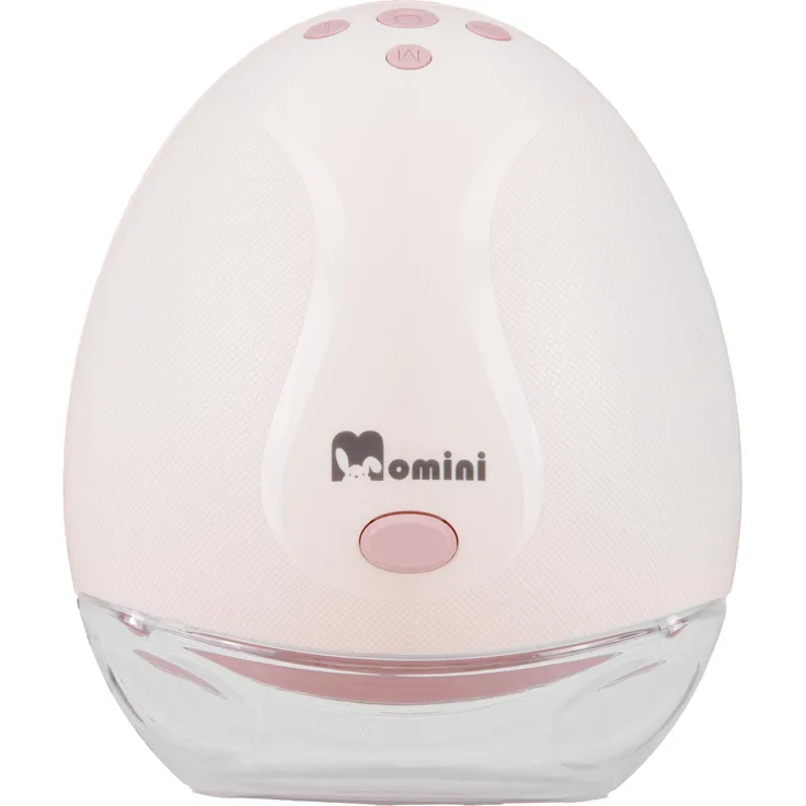 Momini TwinHarmony, kabellose elektrische Milchpumpe mit dualen 4-Phasen und 9 Intensitätsstufen, 2-in-1 Set