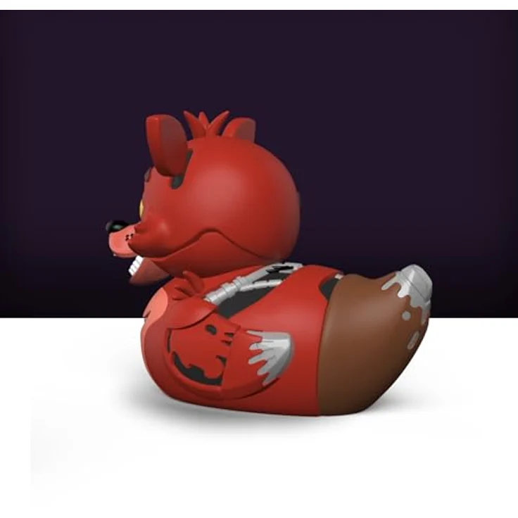 TUBBZ Mini: Five Nights at Freddy's - Foxy Cosplaying Rubber Duck Vinyl Figure, Mini-Badewannenspielzeug, 5 cm, entdecke die Welt der Cosplay-Enten – Bild 3