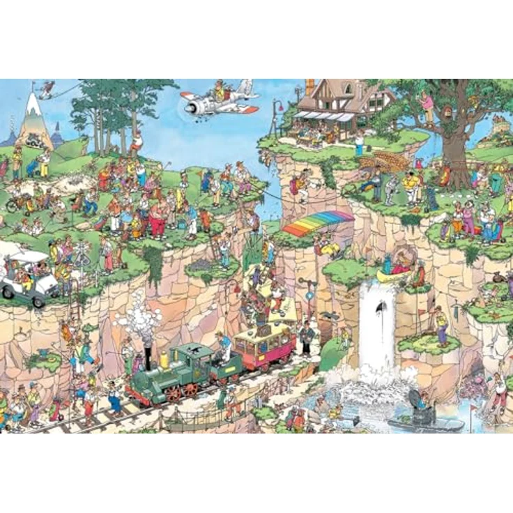 Jan van Haasteren - Der Golfplatz, 5000 Teile Puzzle aus 100% recyceltem Karton, ab 12 Jahren – Bild 2