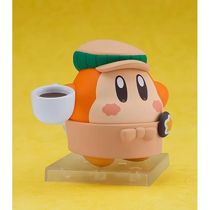 Good Smile Company Kirby Café Waddle Dee Nendoroid Actionfigur mit zusätzlichen Zubehörteilen und Magnetposenoptionen – Bild 2