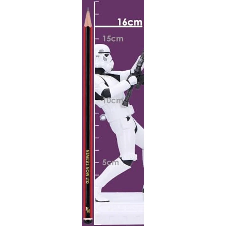 Nemesis Now Original Stormtrooper Figur What a Catch, handbemalte Sammelfigur aus Resin, 16 cm – Bild 9