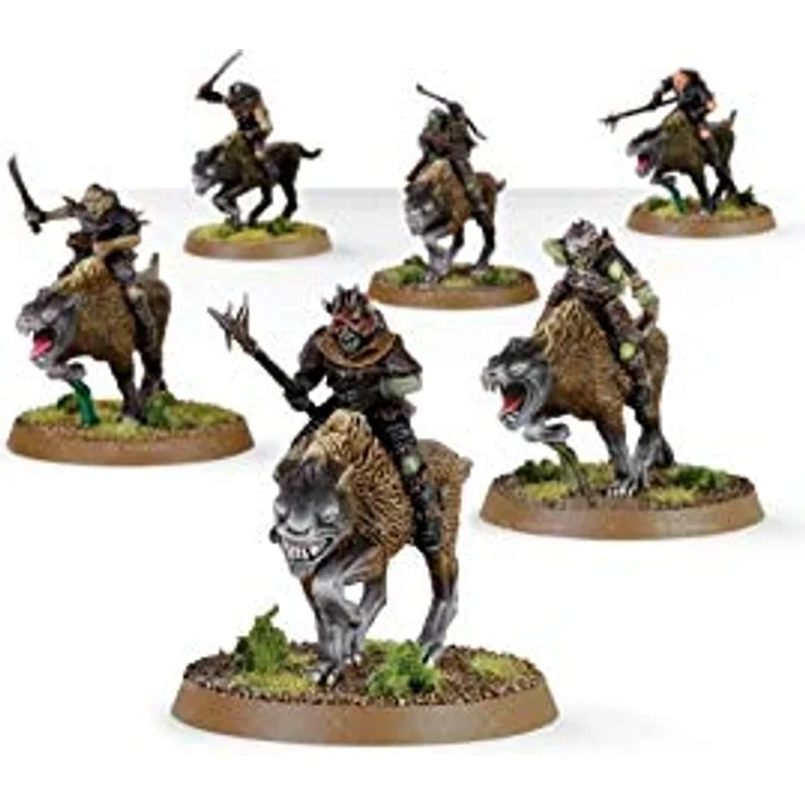 Games Workshop Herr der Ringe Warg Reiter, Spiel Zubehör für das Hobbit Universum, Modellnummer 30-37, 0,11 kg – Bild 2