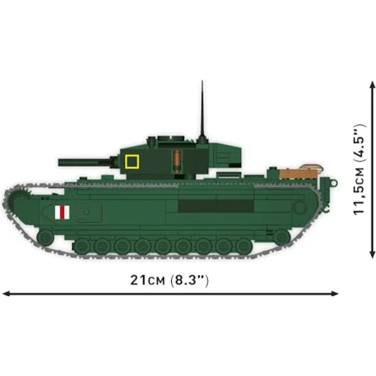 COBI Mark IV CHURCHILL, Klemmbausteine Made in EU – Bild 4