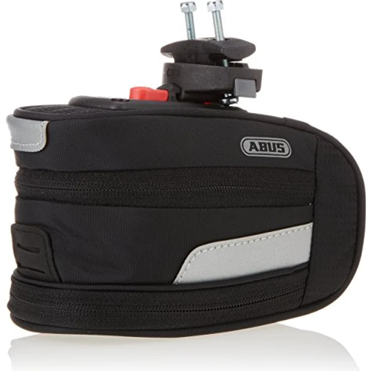 ABUS Satteltasche Oryde ST 2100 KF - Fahrradtasche mit Regenschutz - 150 mm x 80 mm - 1,2 Liter Fassungsvermögen – Bild 1