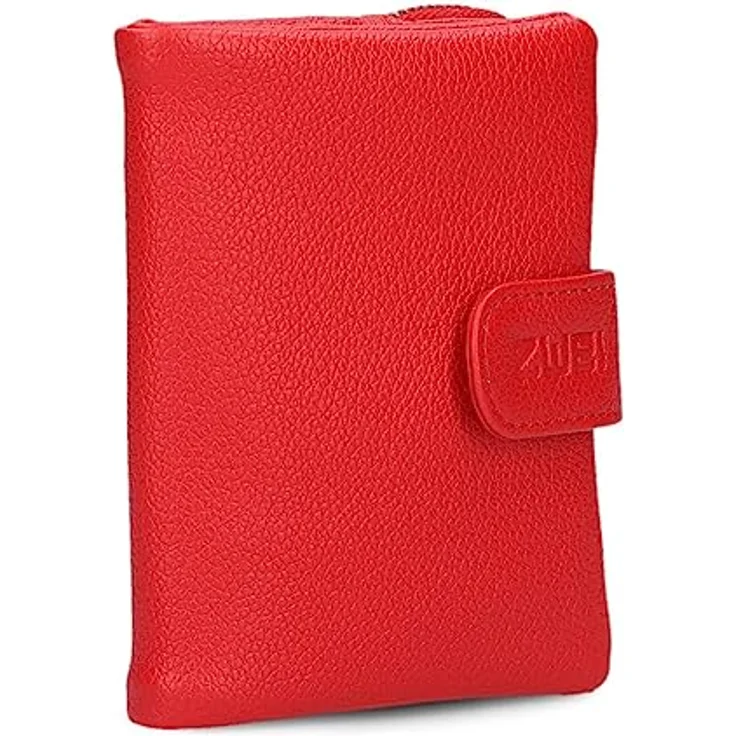 ZWEI Mademoiselle MW5, Geldbörse für Damen, 10 x 13 x 3 cm, aus PU und Polyester, schwarz – Bild 1