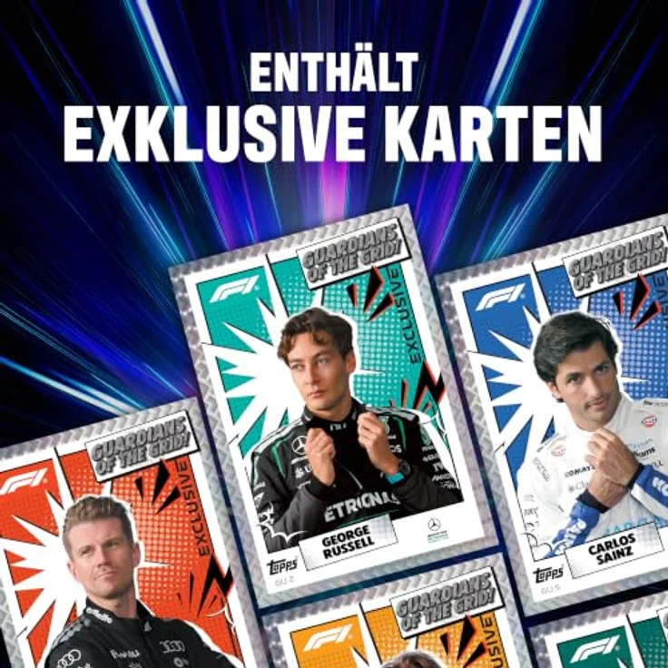 Topps 2026 Turbo Attax TCG - Formel 1 (Mega Tin), Sammelkarten-Set mit 48 Karten und 4 Limited Edition Karten – Bild 5