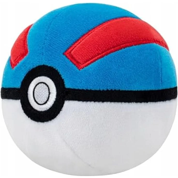 Jazwares Poke Ball, Stofftier mit authentischem Design – Bild 2