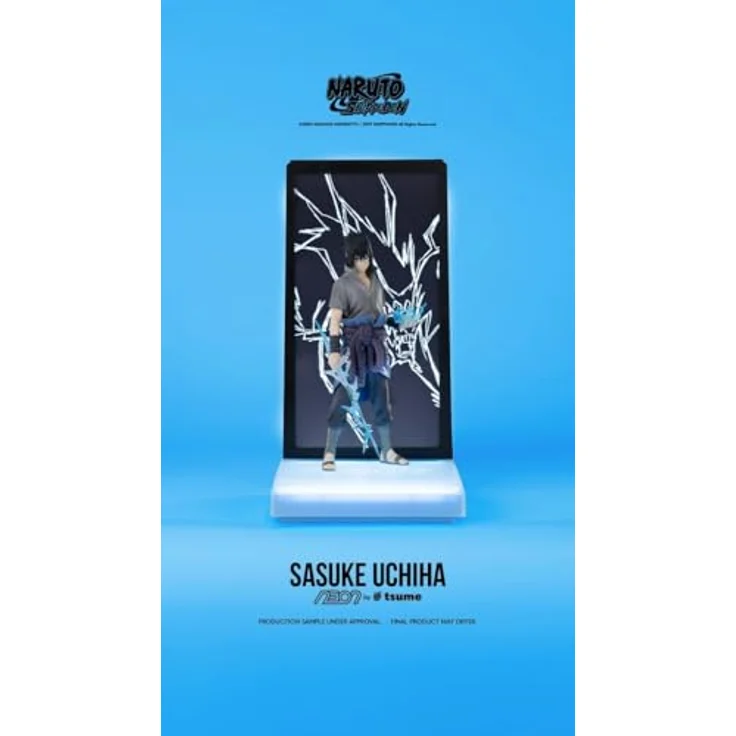 Tsume Naruto Neon Figur 1/9 Sasuke Uchiha, 25 cm mit USB-C-Anschluss – Bild 1
