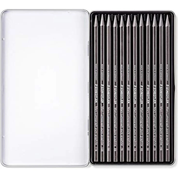 Staedtler Full graphite Mars Lumograph 12pcs. – Bild 3