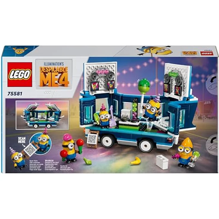 LEGO® Konstruktionsspielsteine Minions und der Party Bus (75581), LEGO Despicable Me, (379 St), Made in Europe - Preisvergleich – Bild 11