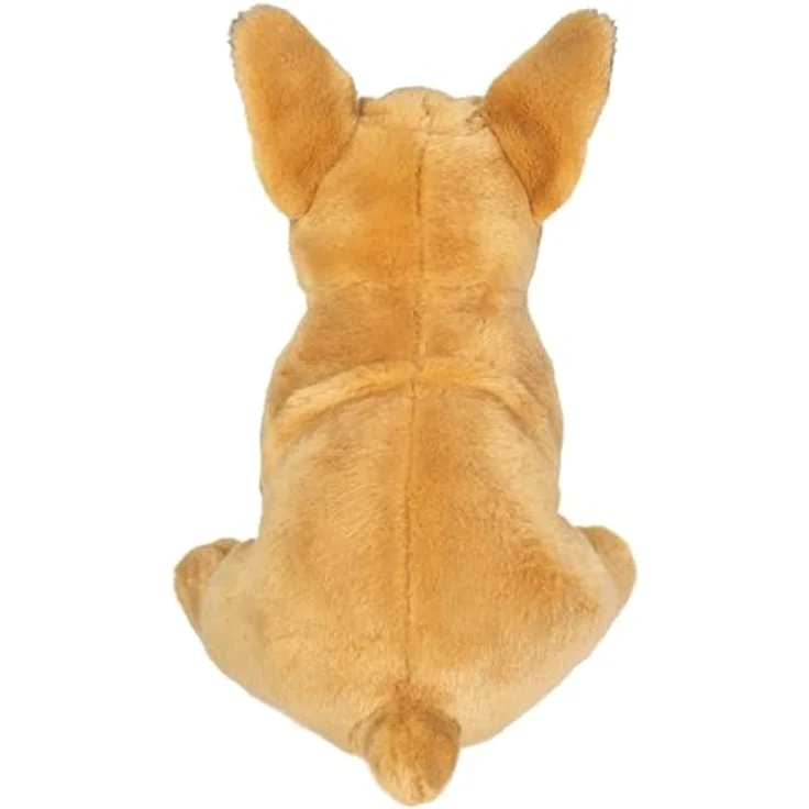 Teddy Hermann 91987 Französische Bulldogge 27 cm, Sonderedition Lieblingshunde, Kuscheltier, Plüschtier mit recycelter Füllung – Bild 4
