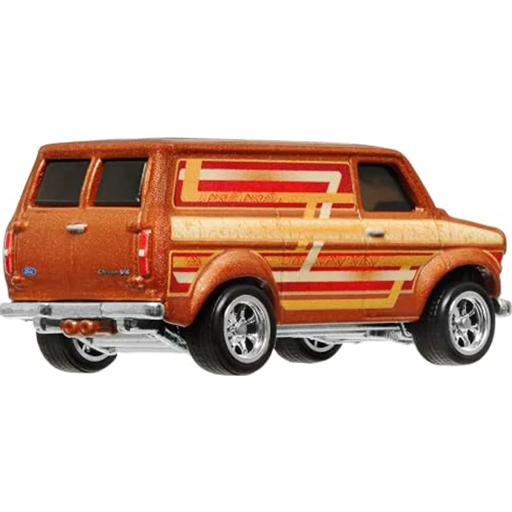Hot Wheels Ford Transit Supervan No.109 HRT76, 1:64 Die-Cast Modell mit authentischen Details – Bild 2